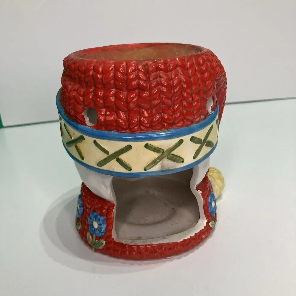 Yankee Candle Christmas Ceramic Snowman Tealight Tart Warmer 5